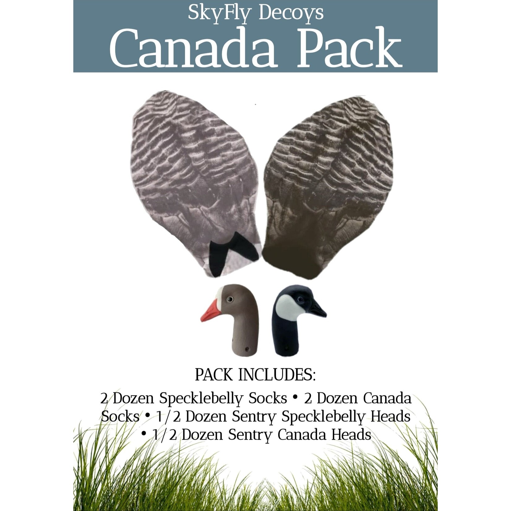 Canada Goose Windsock Decoy Pack