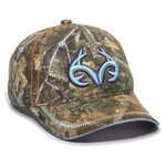 Outdoor Cap Realtree Edge Teal Logo Hat