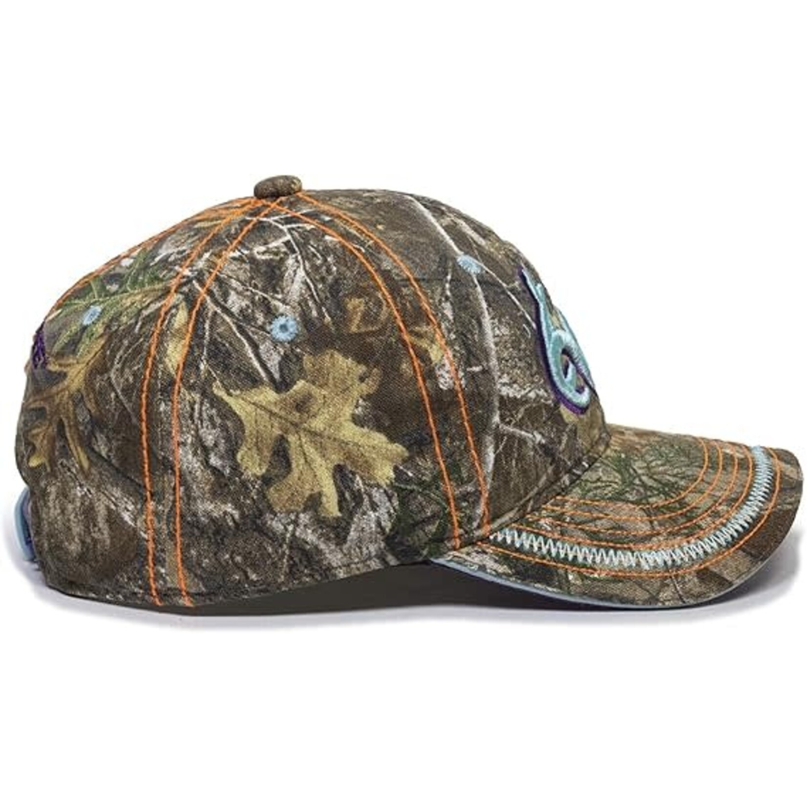Outdoor Cap Realtree Edge Teal Logo Hat