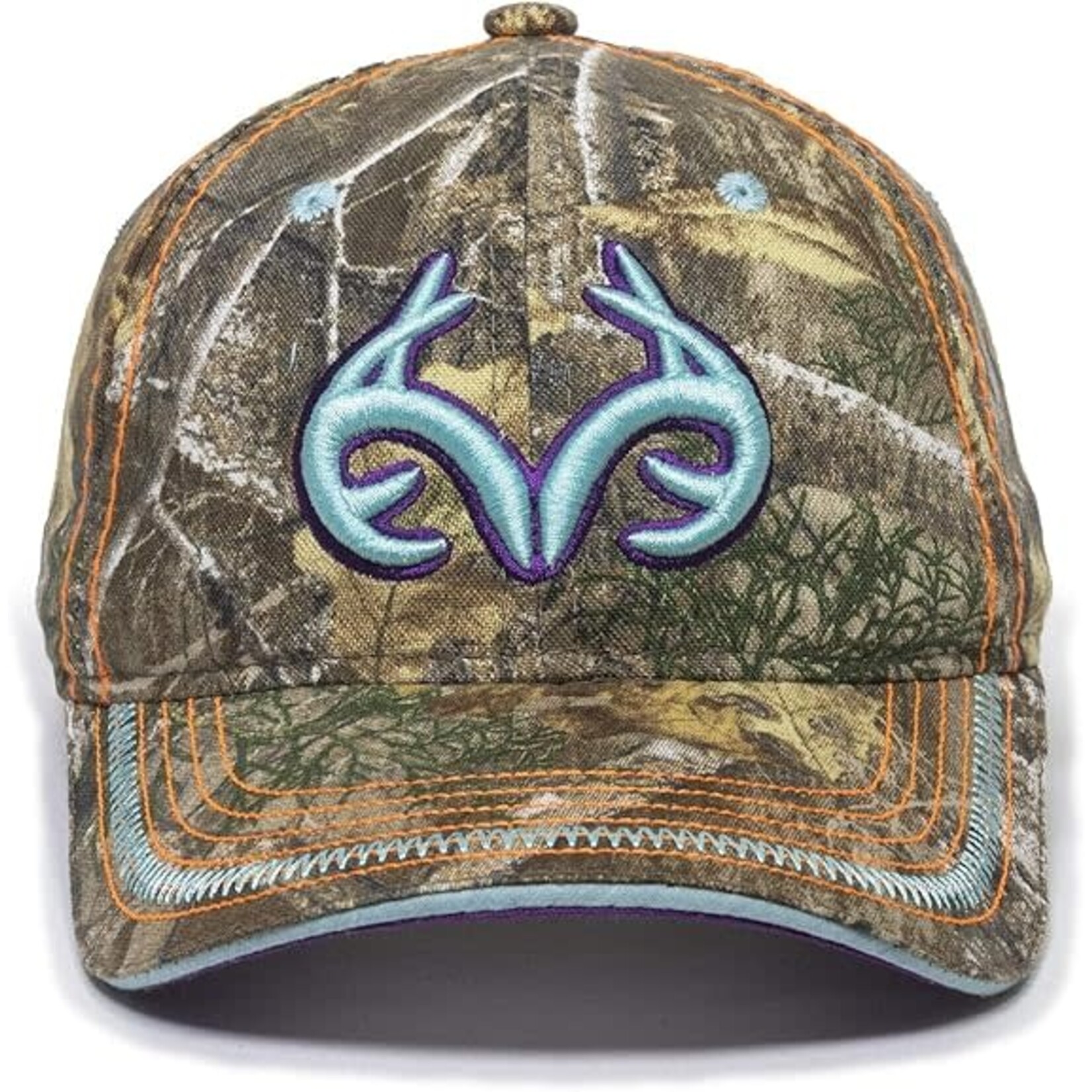 Outdoor Cap Realtree Edge Teal Logo Hat