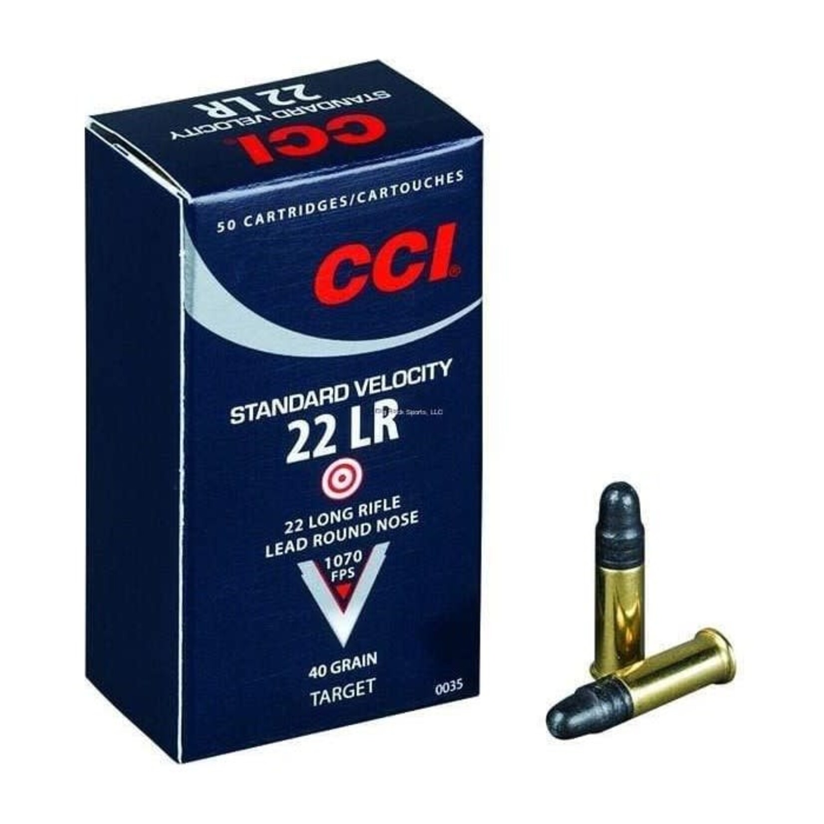 CCI CCI Standard Velocity 22 lr 40 gr LRN 50 pk