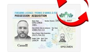 Canadian Firearms Licence Renewal Application