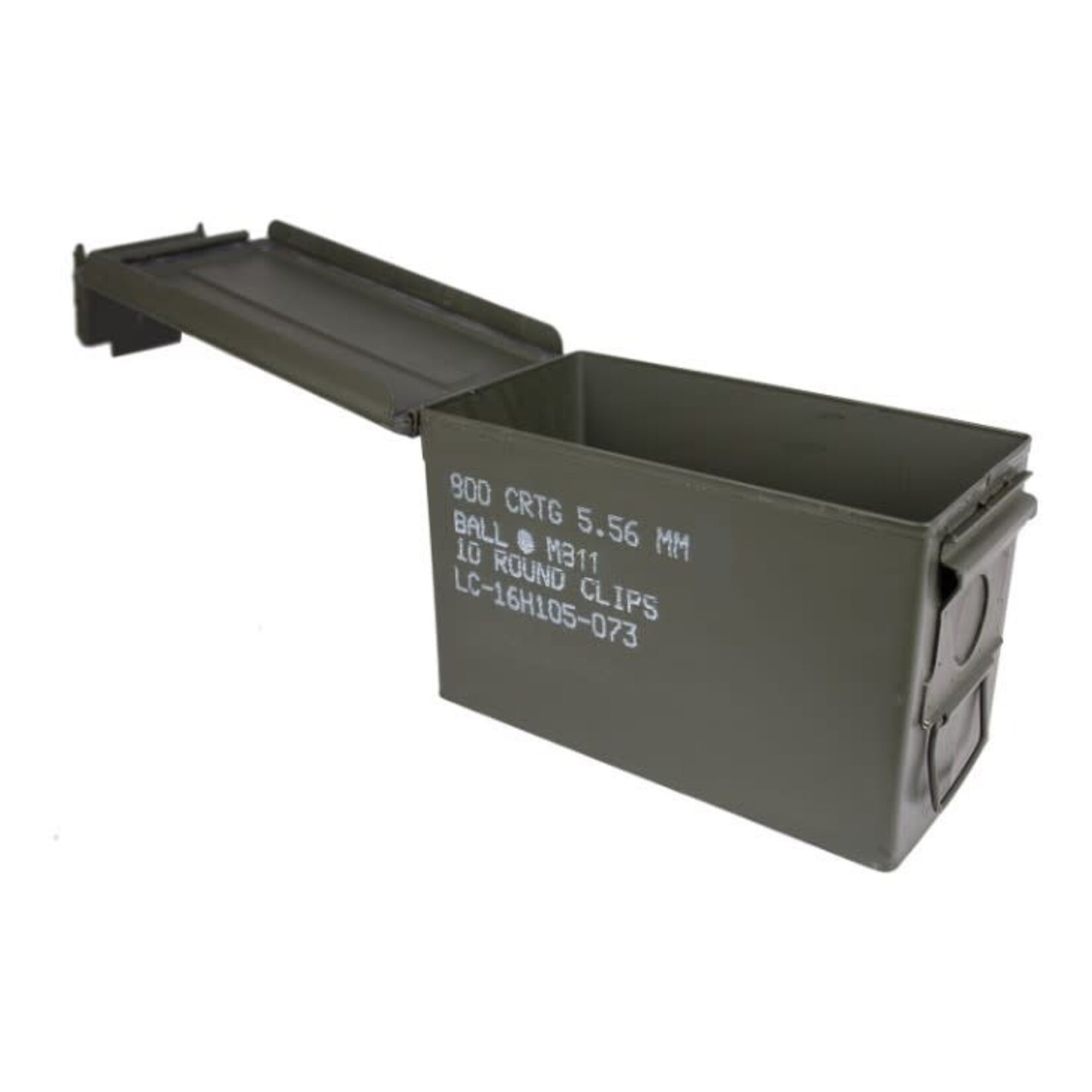 U.S. 50 Cal 5.56 Metal Ammo Can New Steel M2A2
