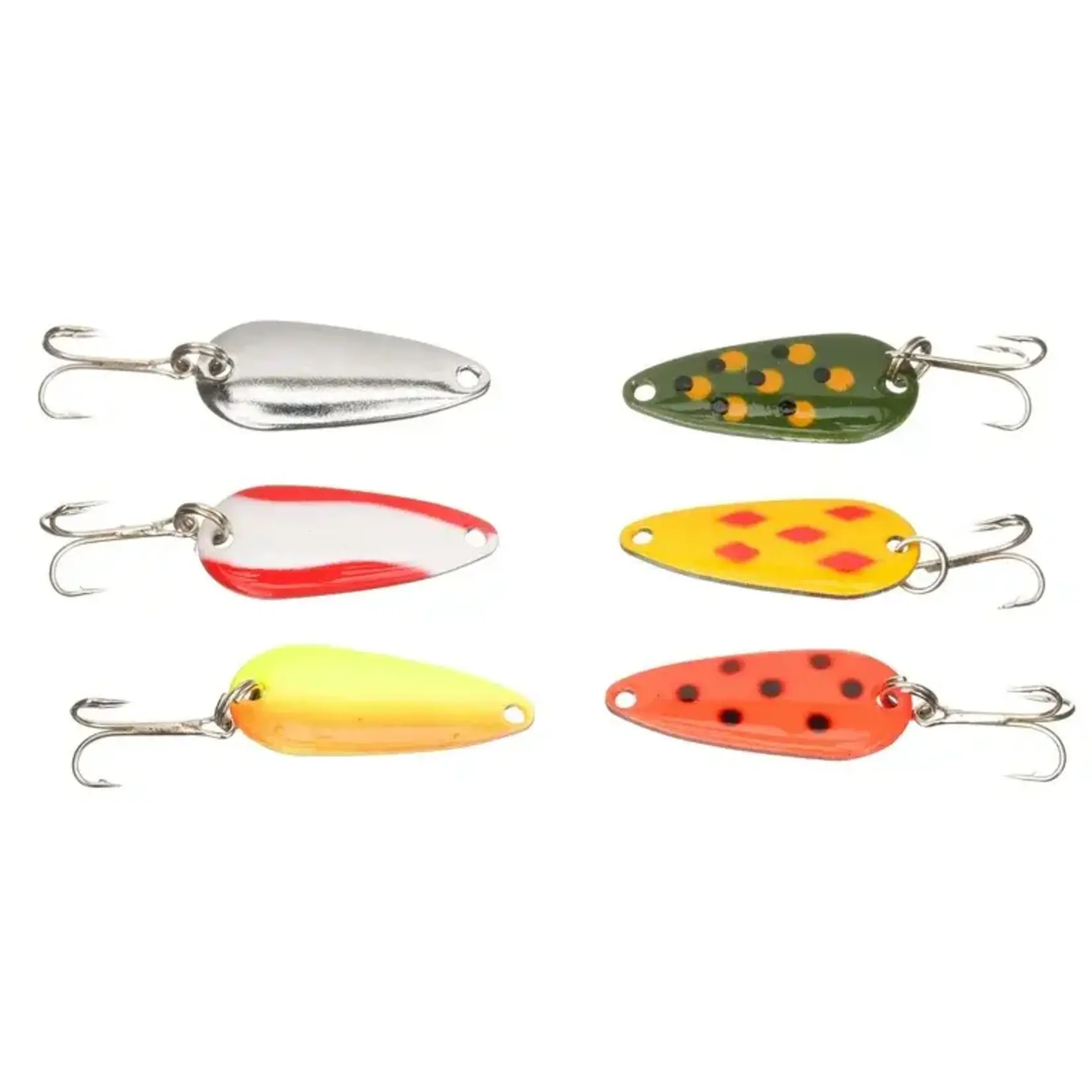 Danielson Danielson Mini Trout Spoons Assorted 5 pk