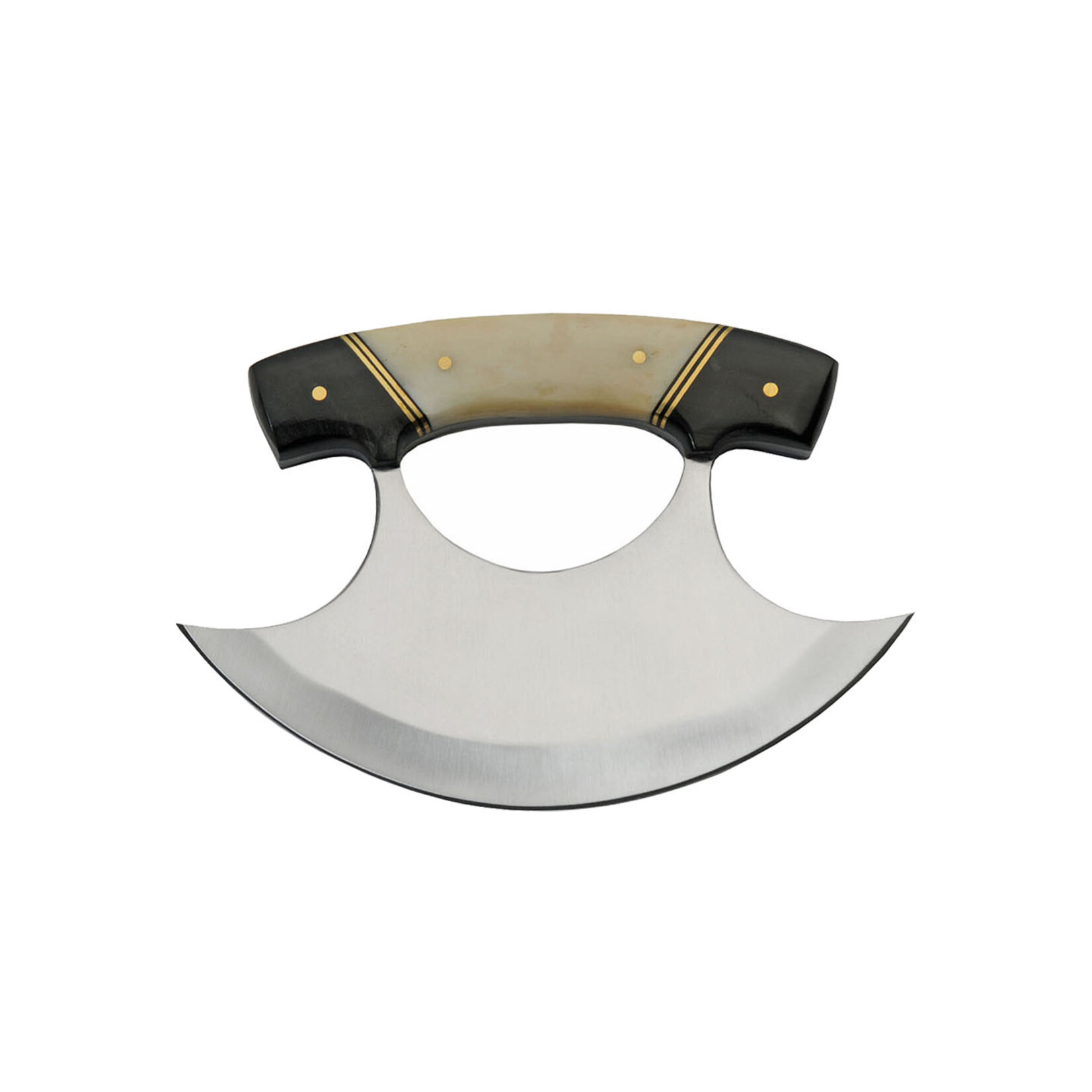 Rite Edge Stainless Steel 5.5" Horn Ulu Knife
