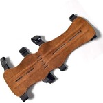 Golden Arrow Archery Arm Guard - Suede Leather
