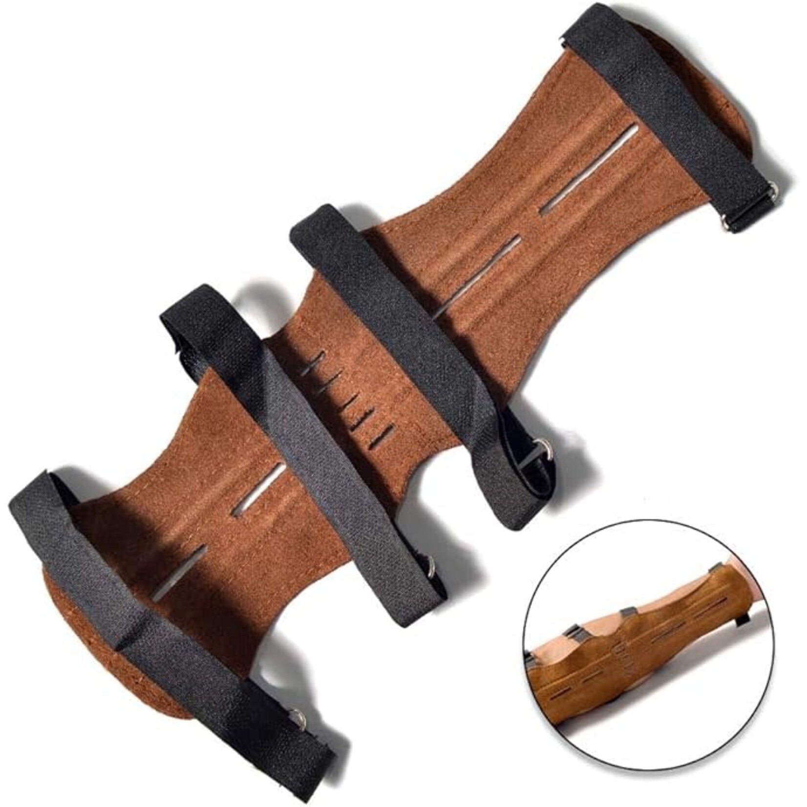 Golden Arrow Archery Arm Guard - Suede Leather