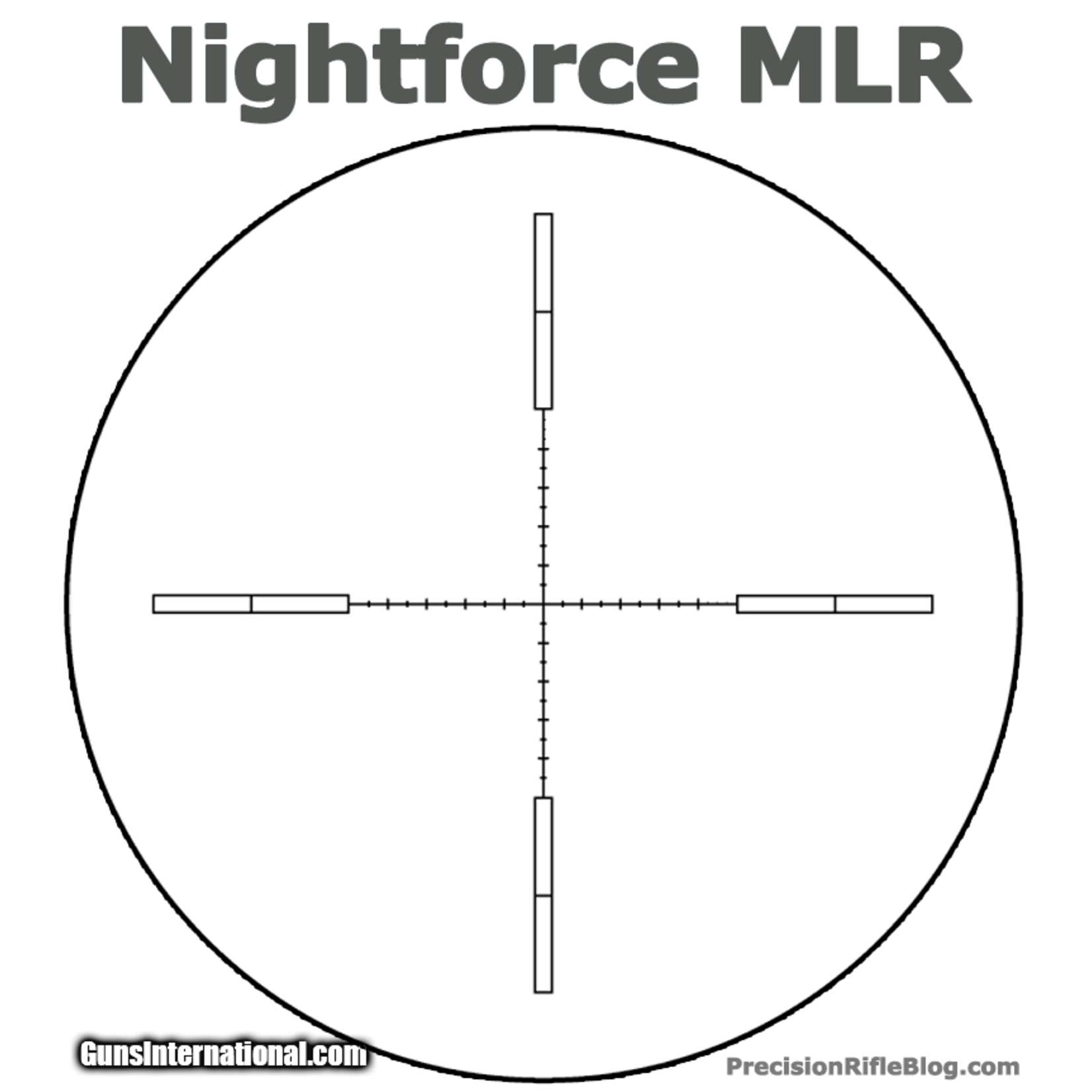 Nightforce Used Nightforce NXS 5.5-22x56 MLR Mil-Rad Zero Stop