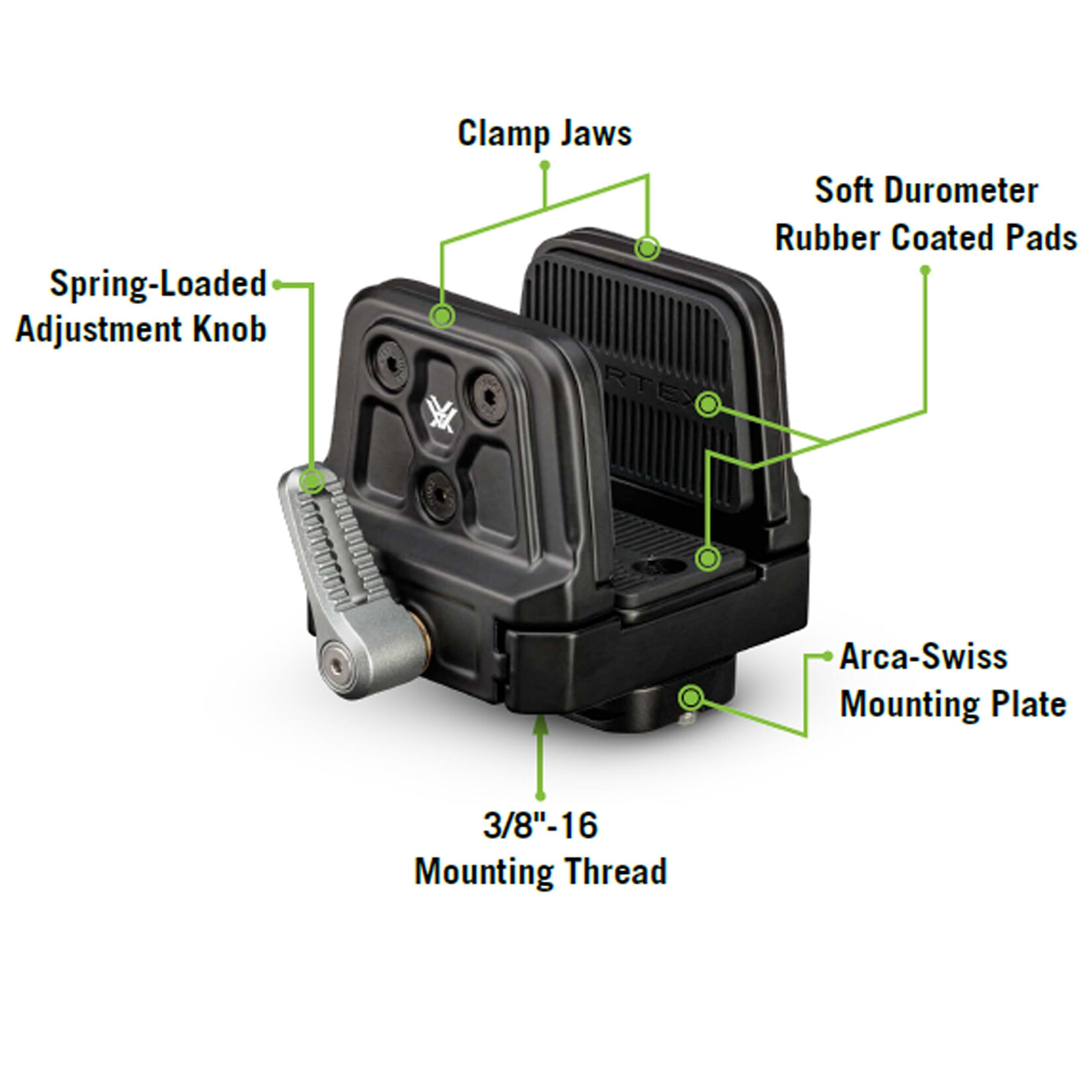 Vortex Vortex Pro Rifle Clamp Tripod Mount