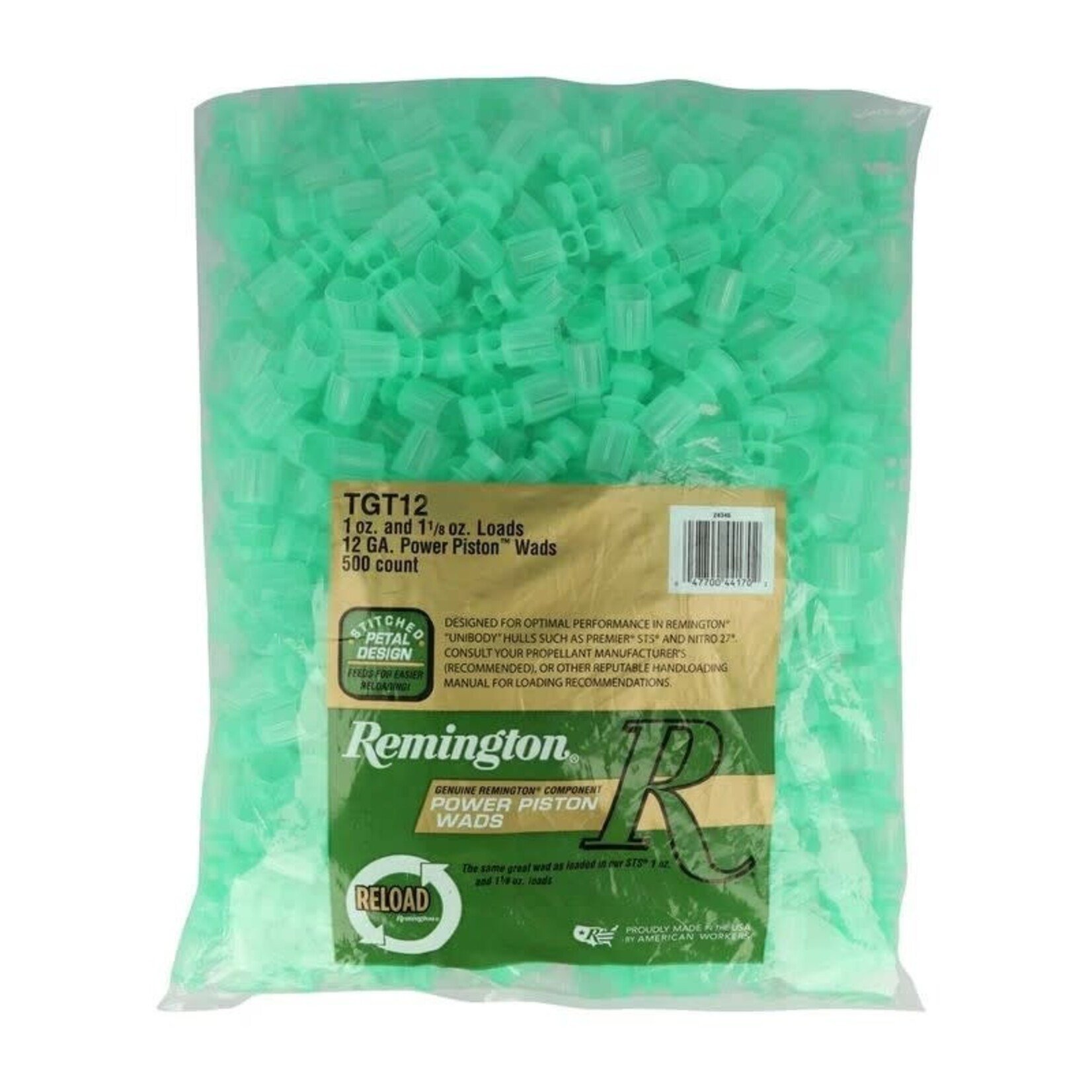 Remington Remington 12 ga 1 1/8 oz Power Piston Target Shotgun Wads 500 pk