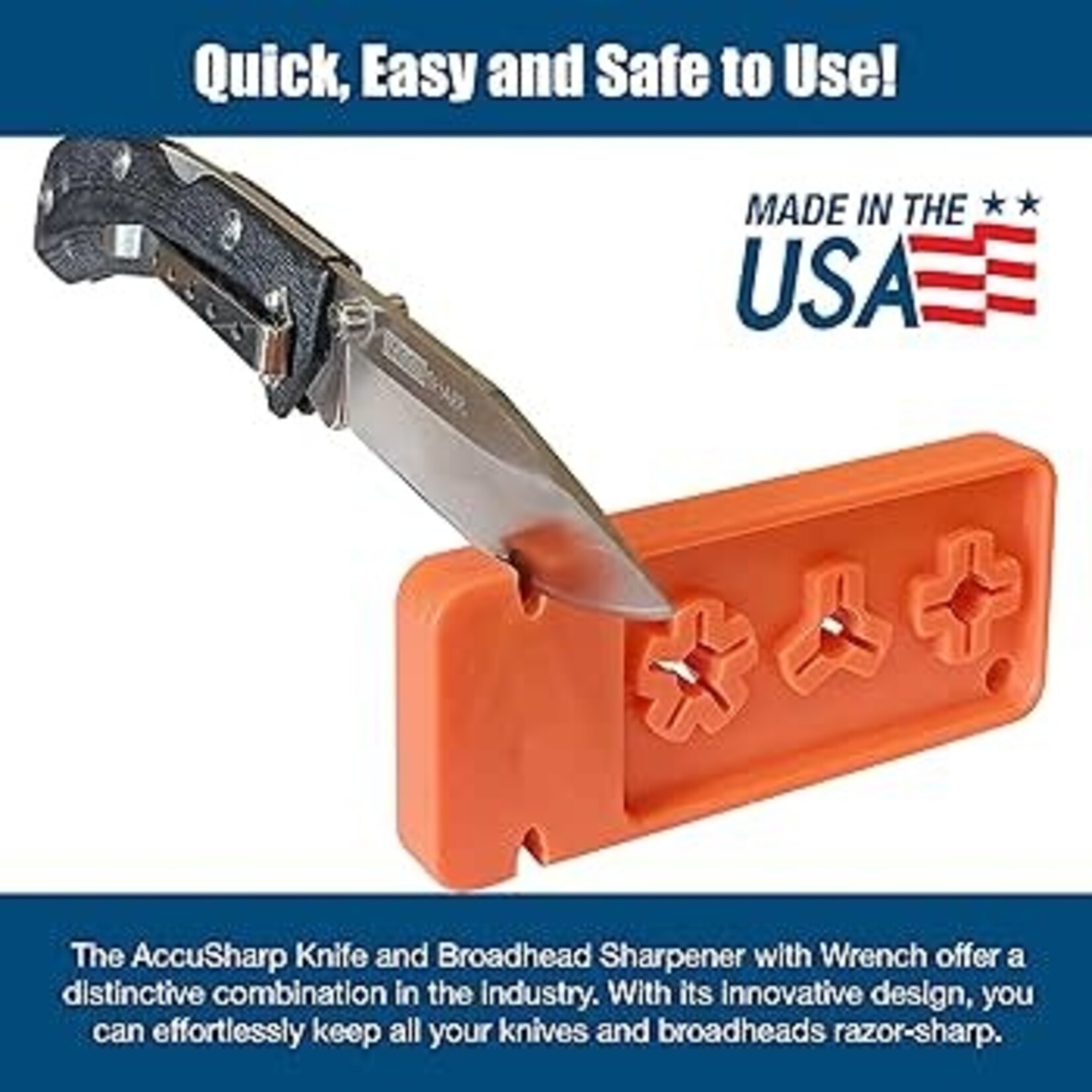 AccuSharp AccuSharp Broadhead Shapener and Wench