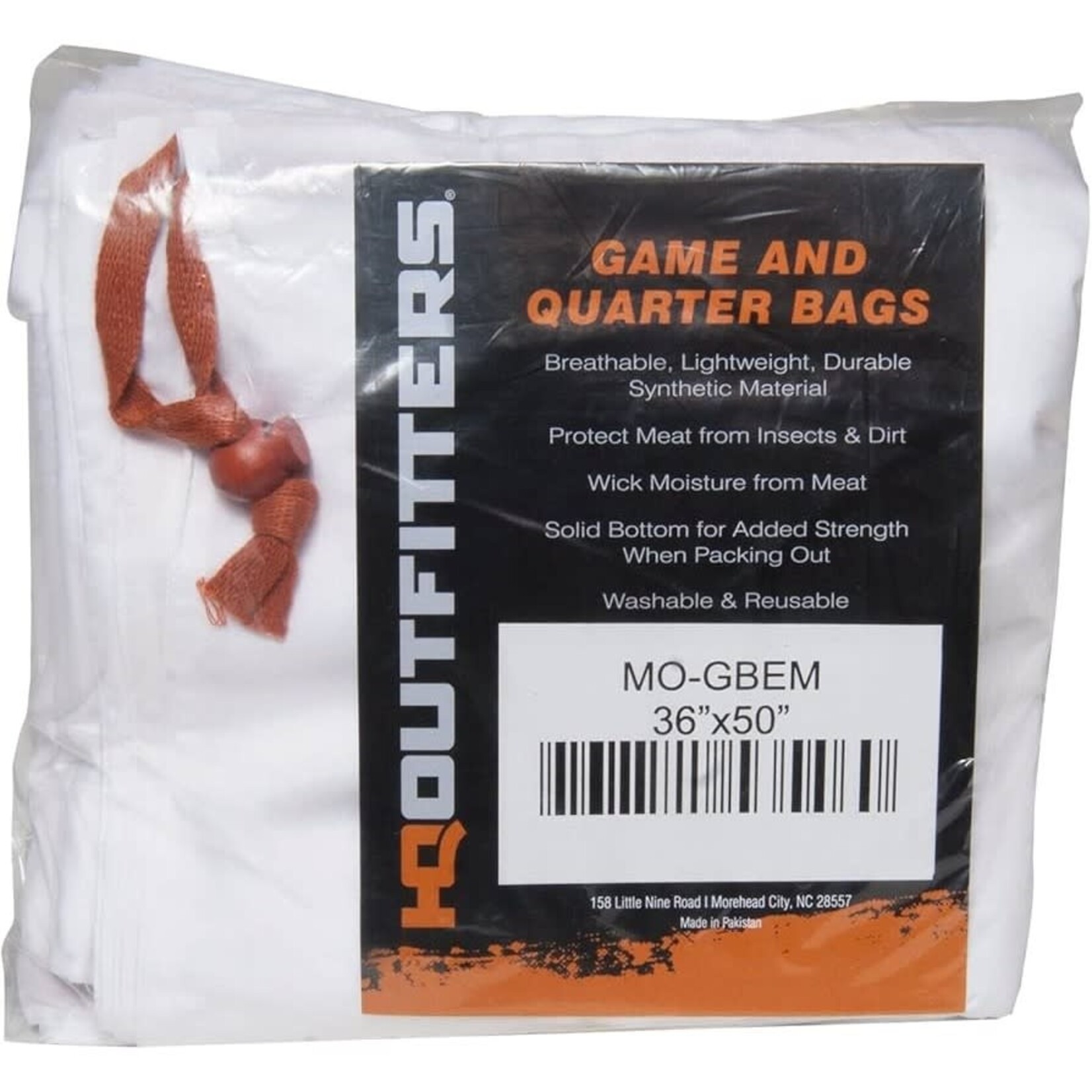 HQ Outfitters HQ Outfitters Elk/Moose Quarter Game Bag 4 pk