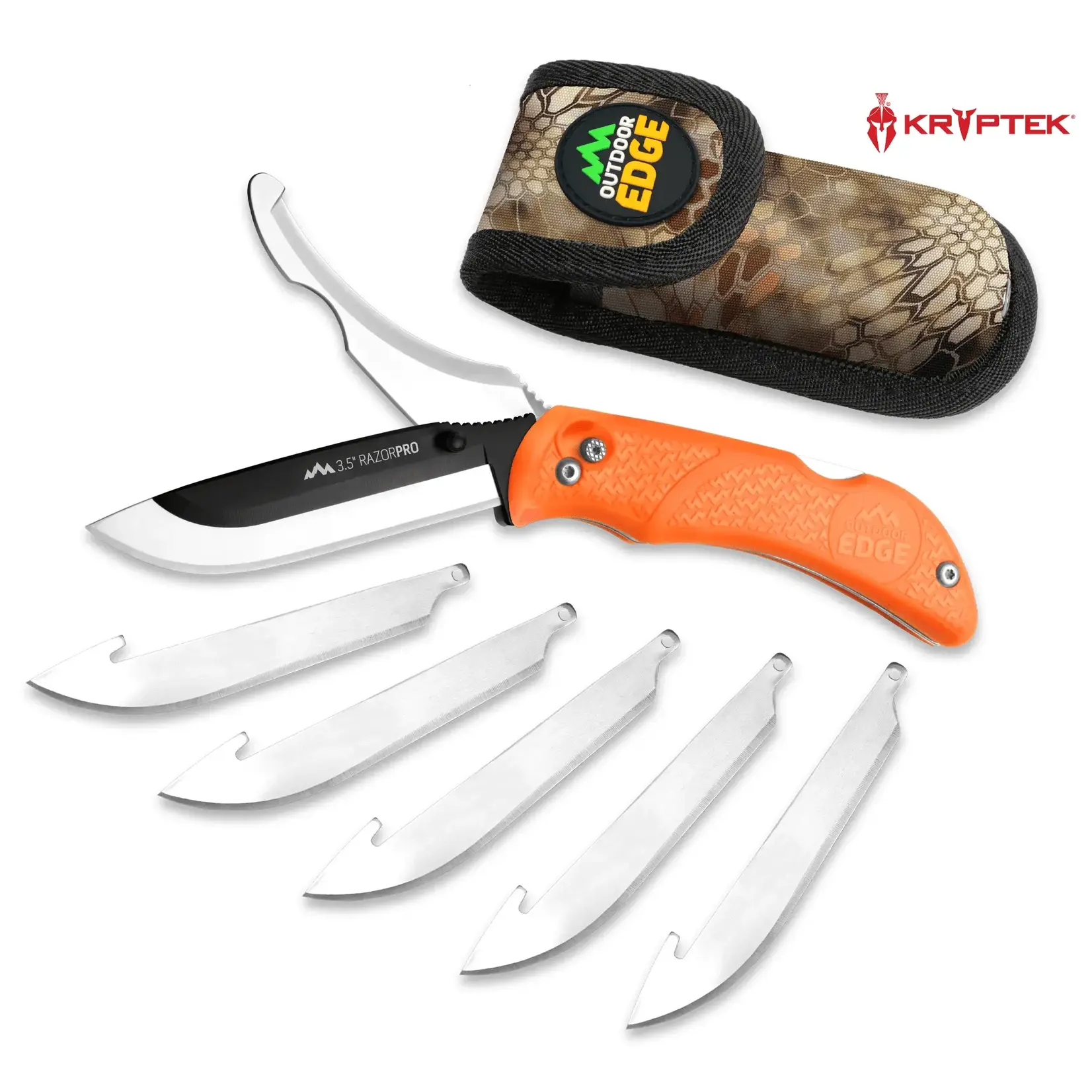 Outdoor Edge Outdoor Edge Razor-Pro G Orange w/6 Blades