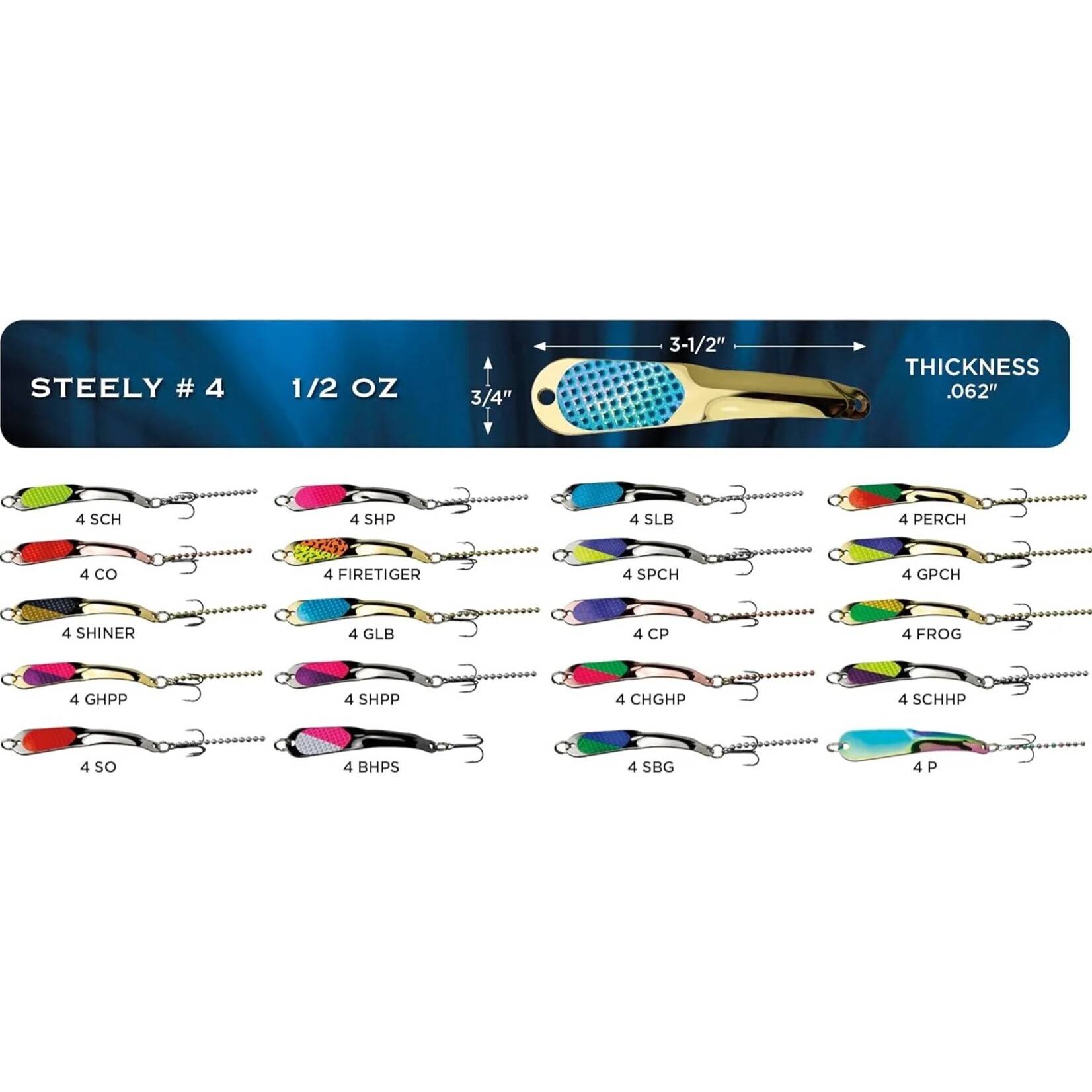 Iron Decoy Steely 4 Spoon Lure