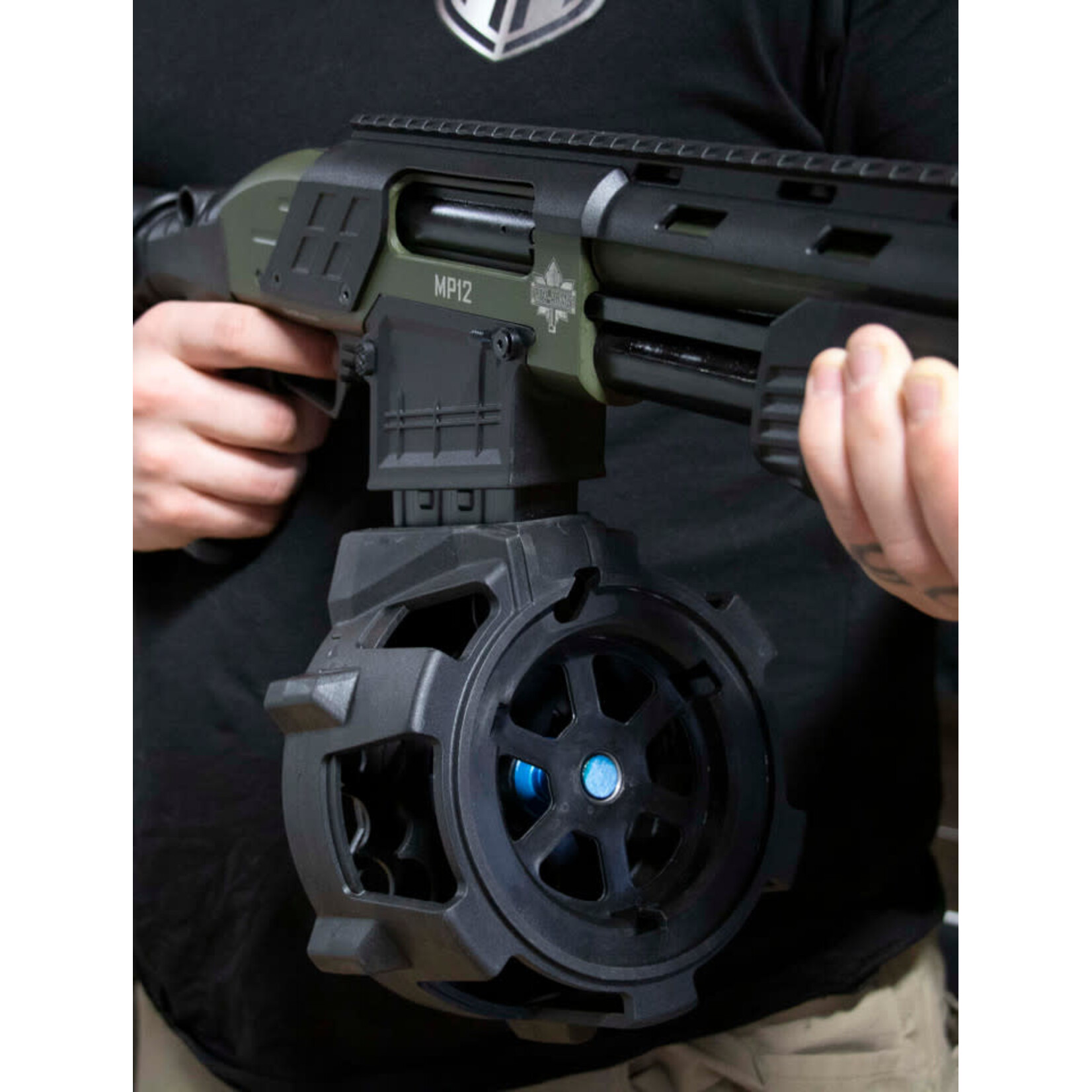 Revolution Armory Revolution Armory MP12 Pump Action Drum Magazine 20 rnd