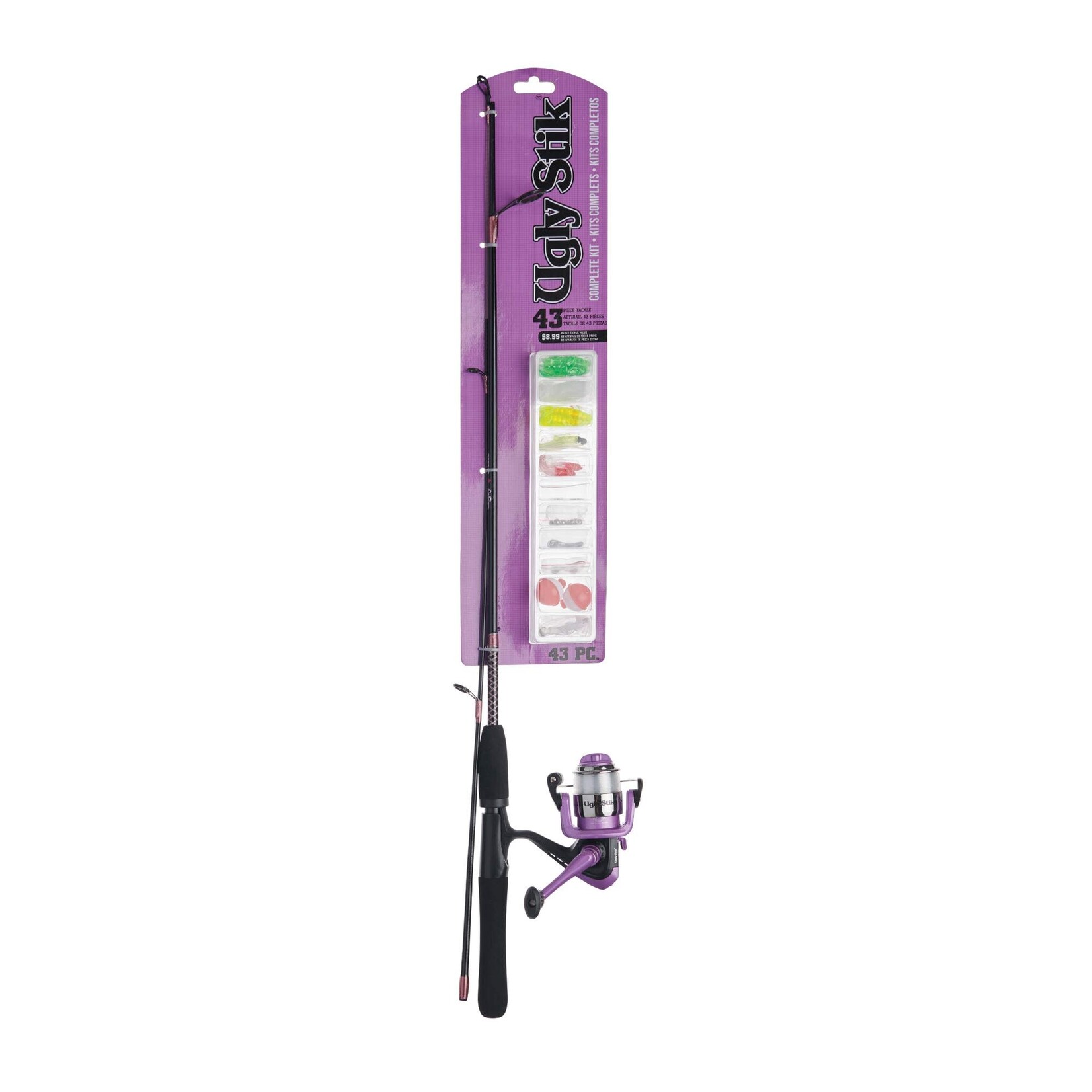 Shakespeare Ugly Stik Complete Ladies Spinning Rod Kit
