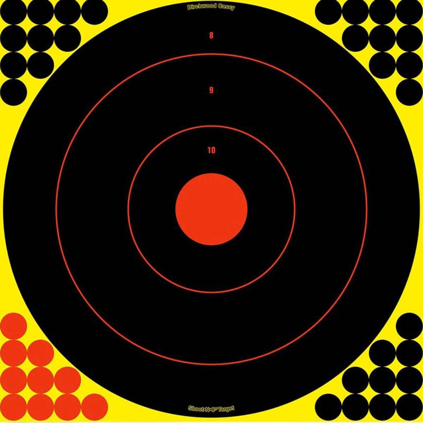 Birchwood Casey BIrchwood Casey Shoot-N-C Self Adhesive Bulls-Eye Target 17.25" 5 pk