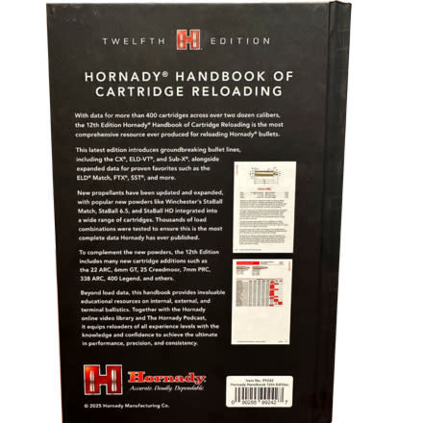 Hornady Hornady Handbook of Cartridge Reloading 12th  Edition Manual