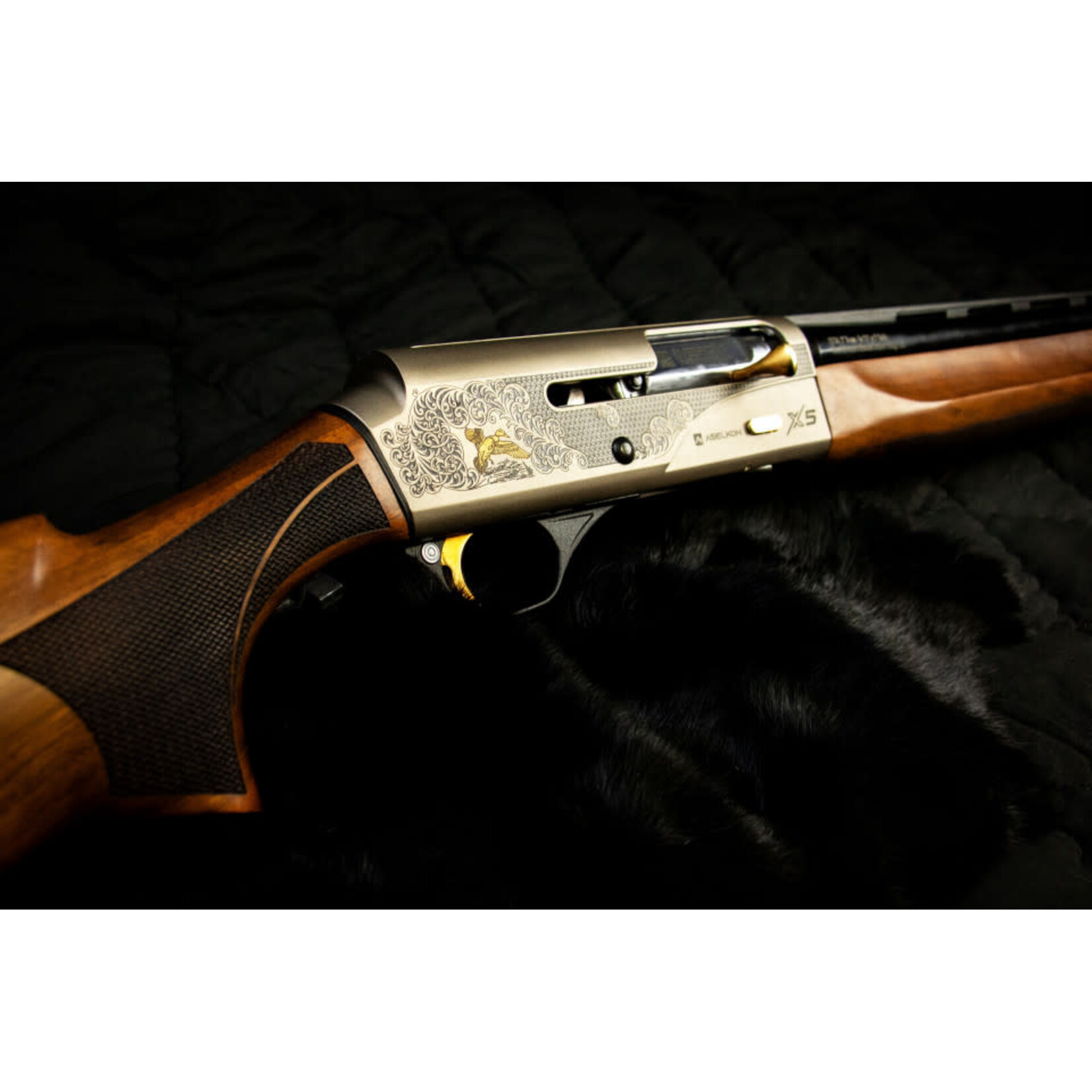 12 ga - Aselkon RX5 Deluxe Edition  3" 28" Gold Duck