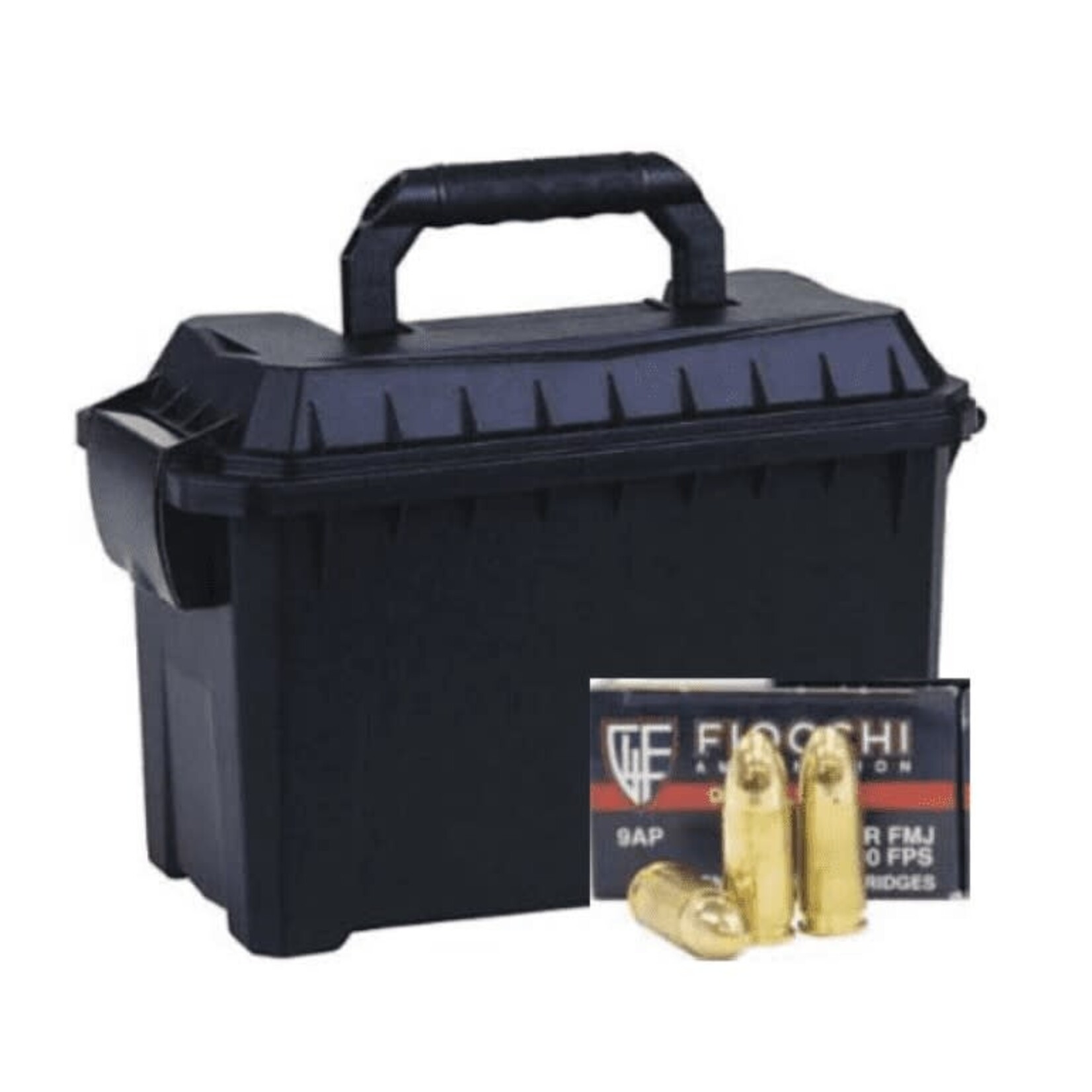 Fiocchi 9mm 115 gr FMJ 350 rnd