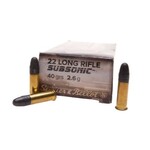 Sellier & Bellot Sellier & Bellot Subsonic HP 22 lr 40 gr 50 rnds