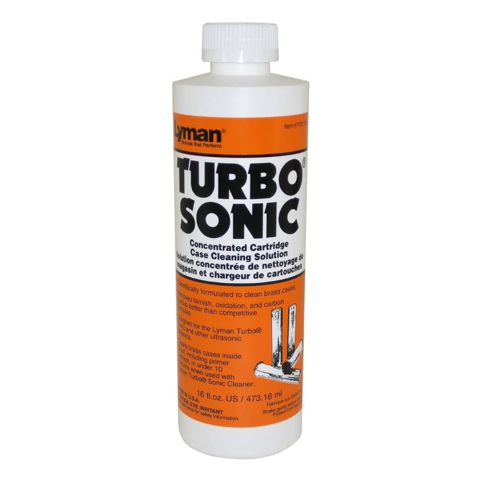 Lyman Lyman Turbo Sonic Concentrated Steel & Gun Parts Cleaning Solution 16 oz.