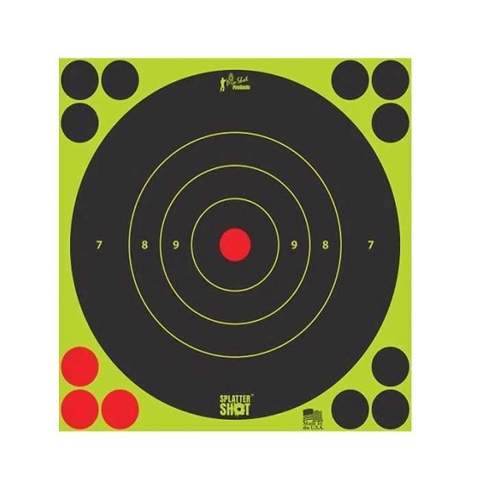 Pro Shot Pro Shot Splater Shot Bullseye Target 8" 6 pk