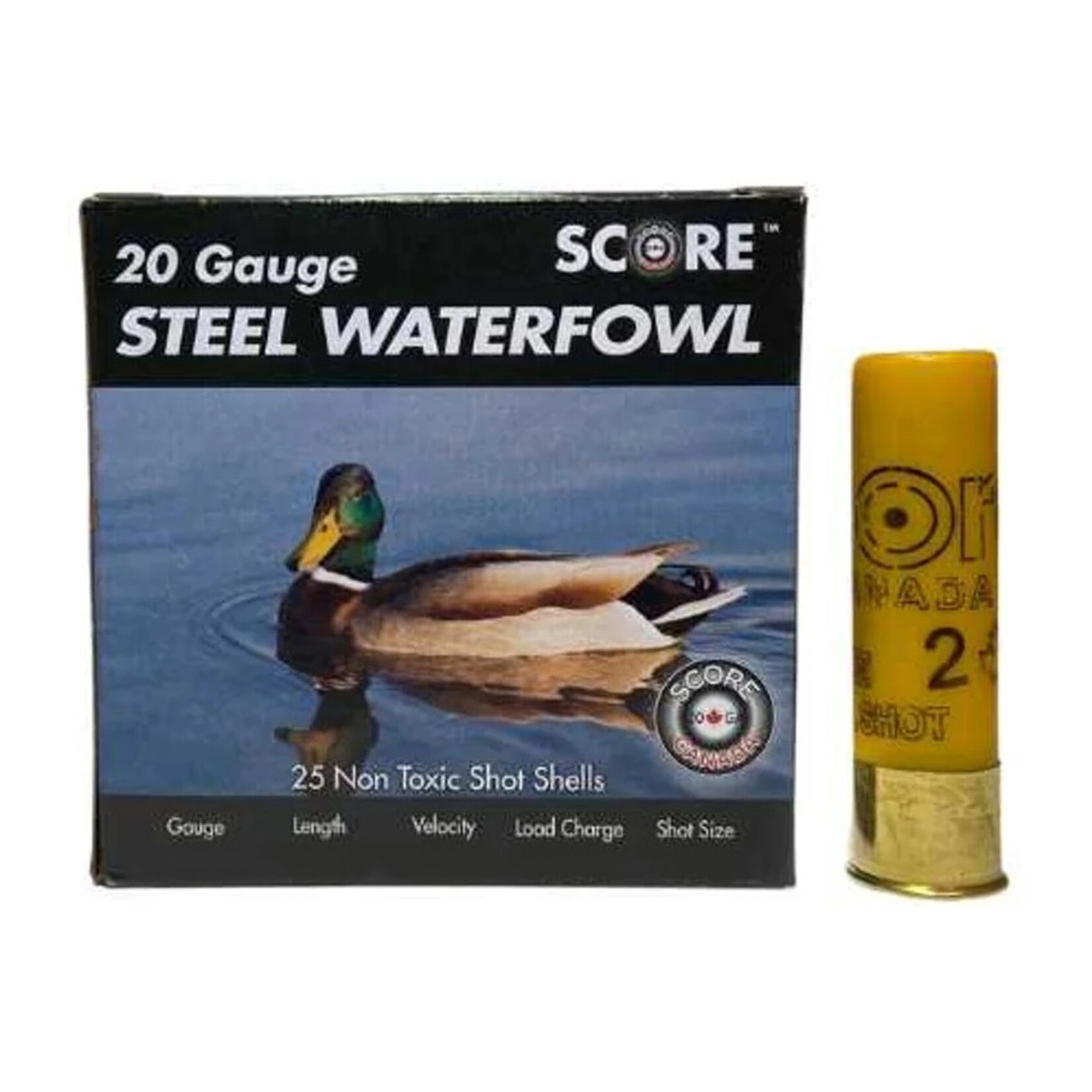 Score 20 ga Steel - Score Waterfowl 3" 7/8 oz 1550 fps 25 rnds