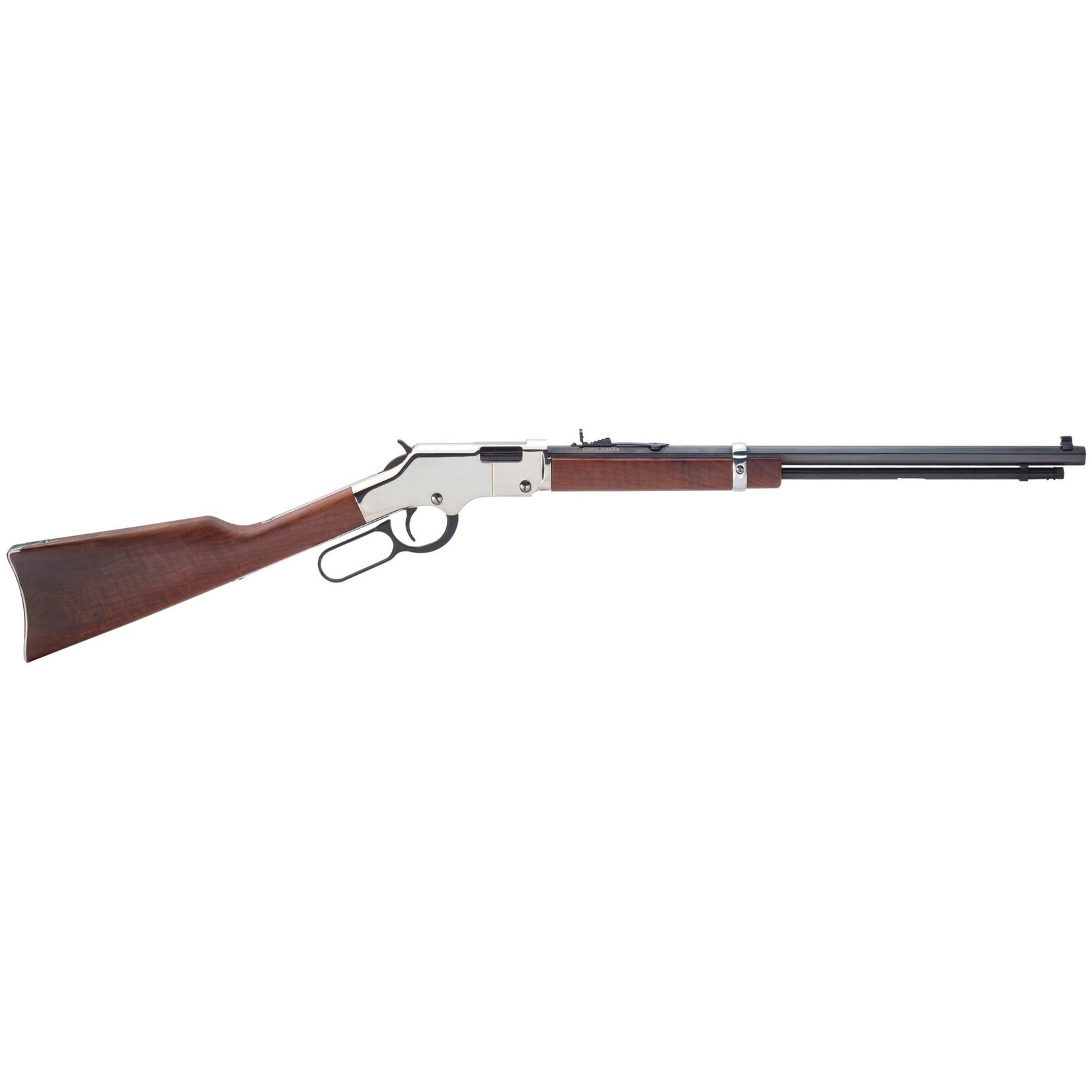Henry Repeating Arms Co. Henry H004S Silver Boy Lever Rifle, 20 in, Blued, Wood Stk, 16+1 Rnd, 22 Short, 22 Long, 22 LR
