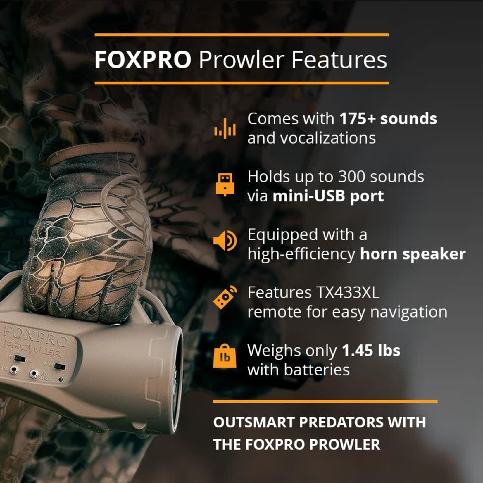 FoxPro FoxPro Prowler Digital Predator Call