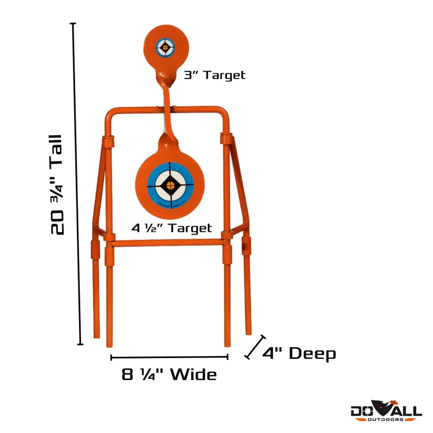 Do All Outdoors Do All Outdoors Double Blast Spinner Target 9mm - 30-06 Cal