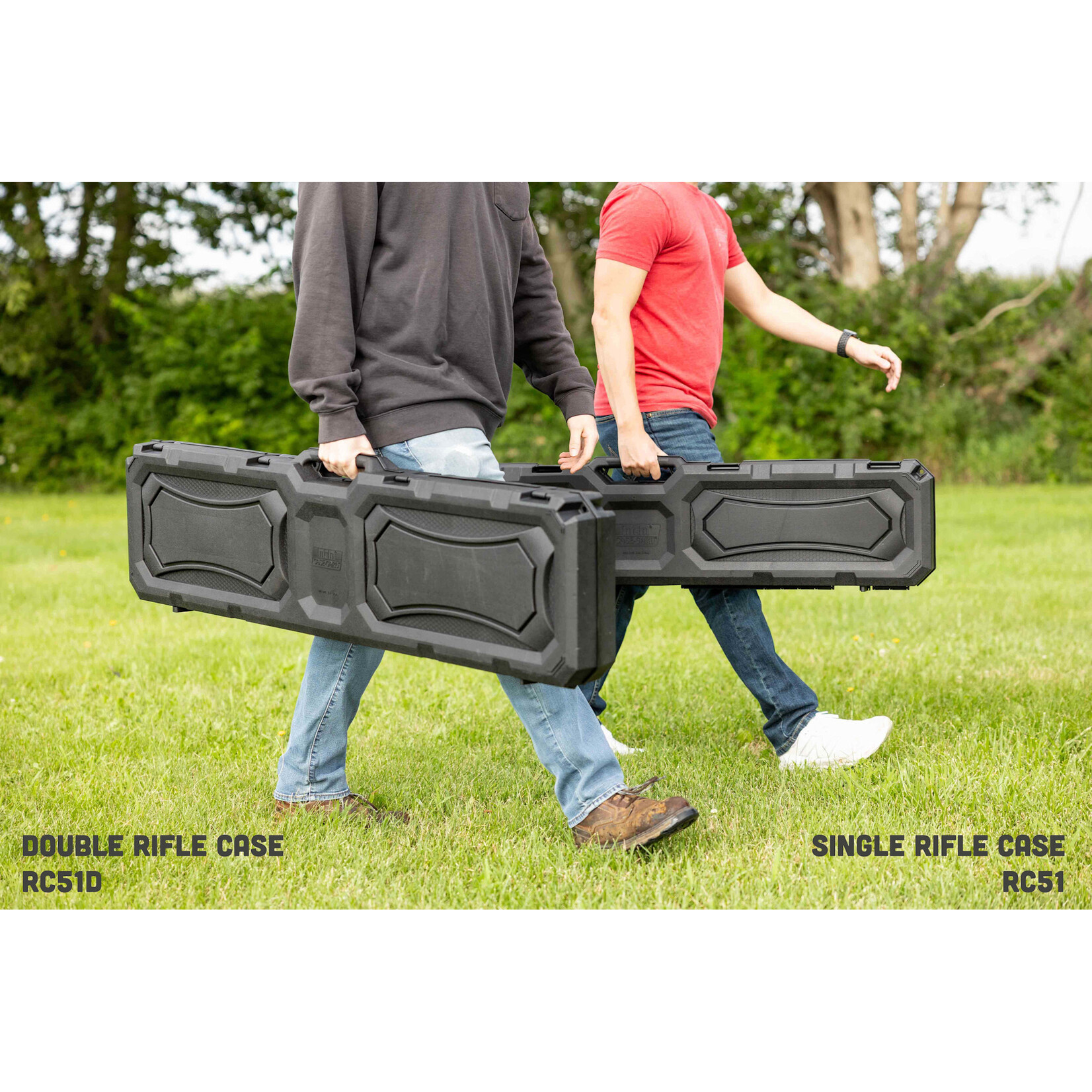 MTM MTM Tactical Single Rifle Hard Case 51" - Black