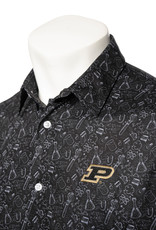 PURDUE GOLF COLLECTION PGC STEM BUTTON DOWN
