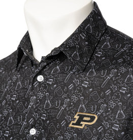 PURDUE GOLF COLLECTION PGC STEM BUTTON DOWN