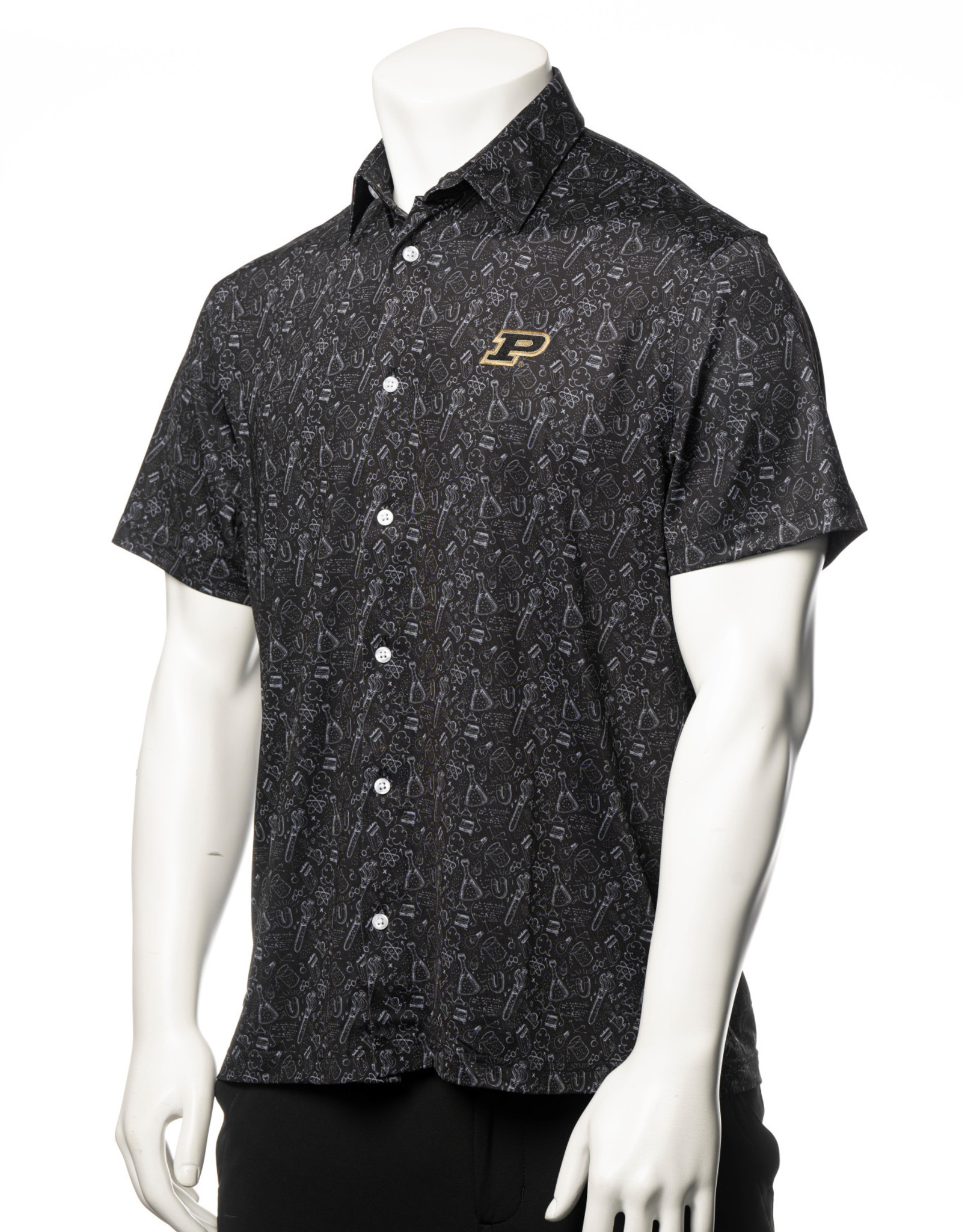 PURDUE GOLF COLLECTION PGC STEM BUTTON DOWN