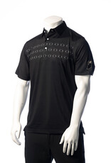 PURDUE GOLF COLLECTION PGC JUSTIN DOT ARGYLE ECOTEC POLO