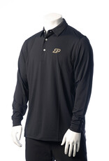 PURDUE GOLF COLLECTION PGC THE CLASSIC ECOTEC LONG SLEEVE POLO