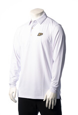 PURDUE GOLF COLLECTION PGC THE CLASSIC ECOTEC LONG SLEEVE POLO