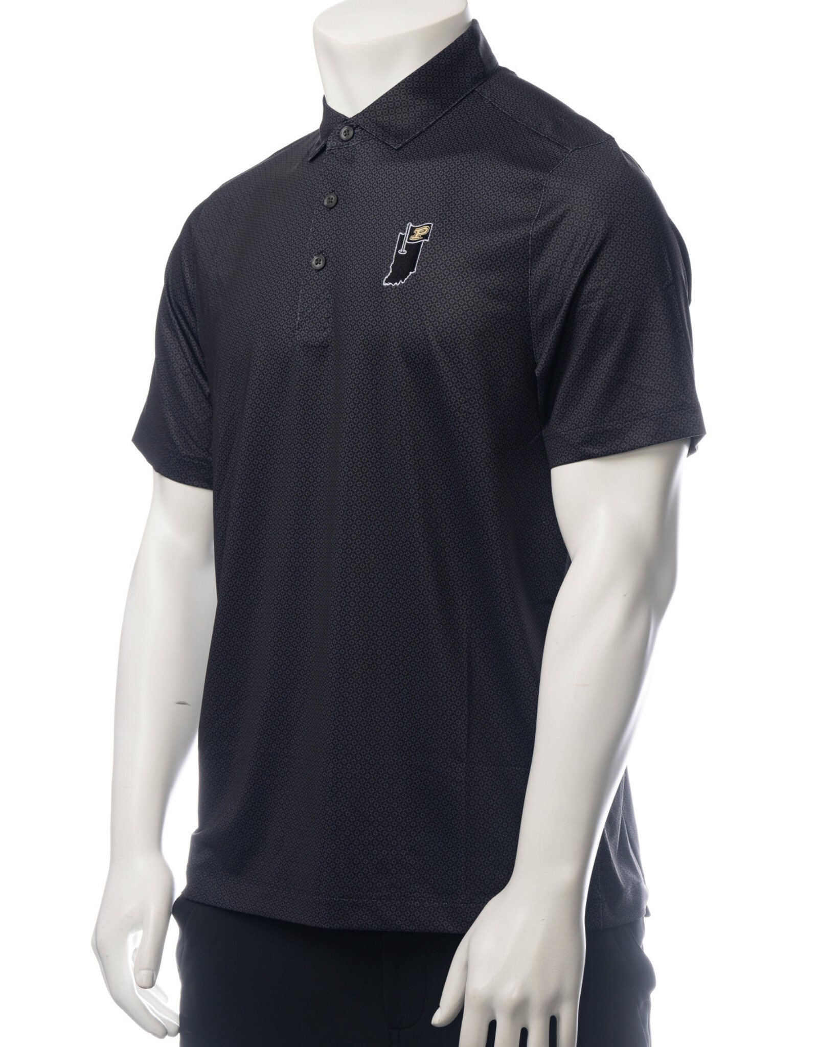 CUTTER & BUCK CB 1305 PIKE ECO TONAL GEO POLO