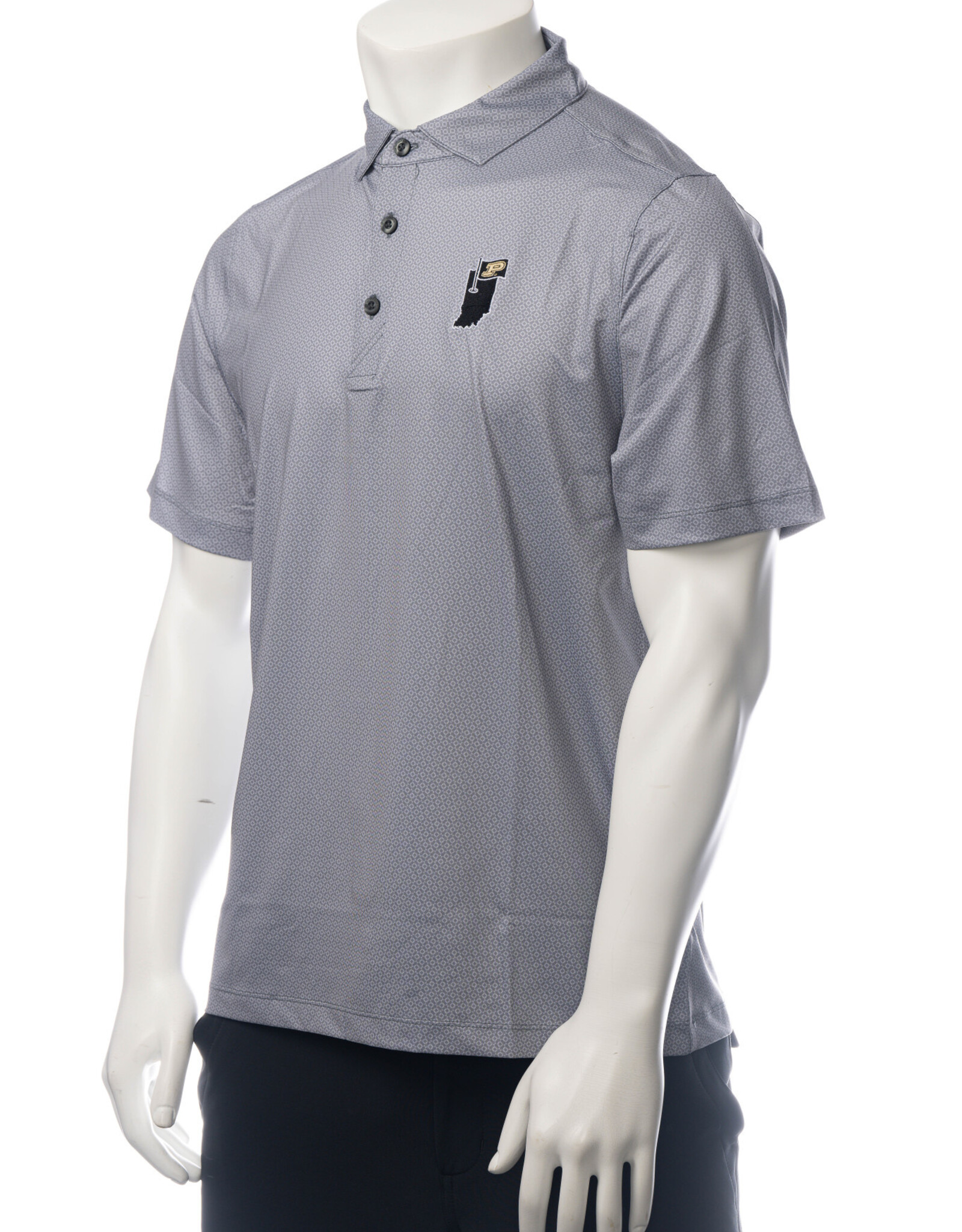 CUTTER & BUCK CB 1305 PIKE ECO TONAL GEO POLO