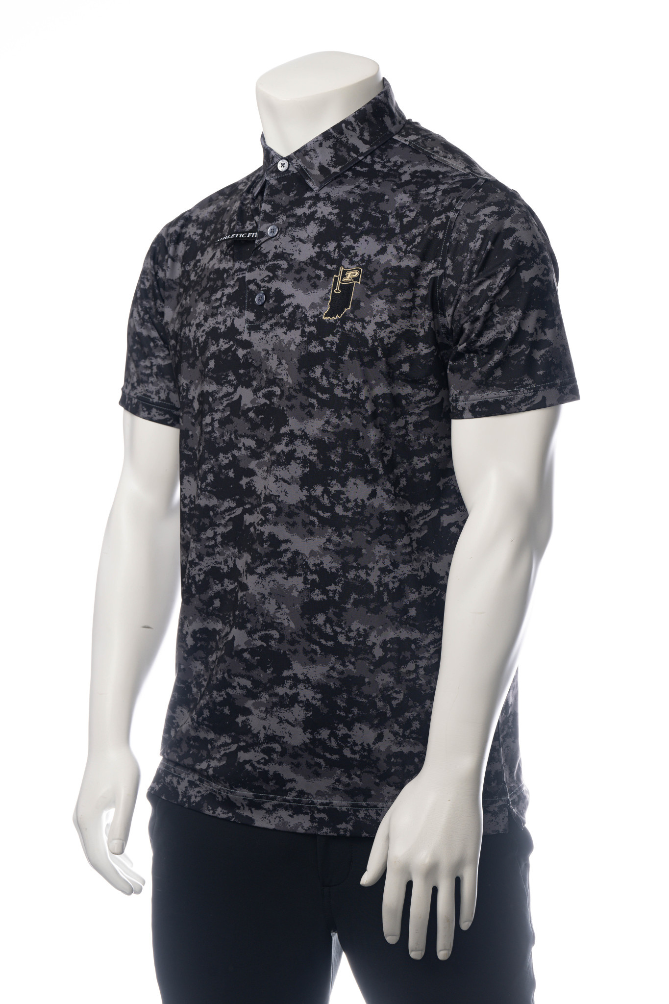 新品　BRIEFING MENS CAMO PRINT POLO ブラック Category 10 Black Camo Polo by TravisMathew - OpryShop