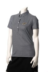 FULL TURN DIRECT PGC WOMENS QB1 PRINT POLO