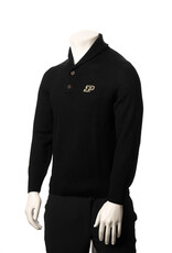 PURDUE GOLF COLLECTION PGC ROYAL ALPACA WOOL 2 BUTTON SWEATER