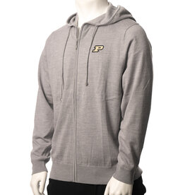 PURDUE GOLF COLLECTION PGC CHITOWN MERINO WOOL FULL-ZIP HOODIE