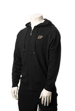 PURDUE GOLF COLLECTION PGC CHITOWN MERINO WOOL FULL-ZIP HOODIE
