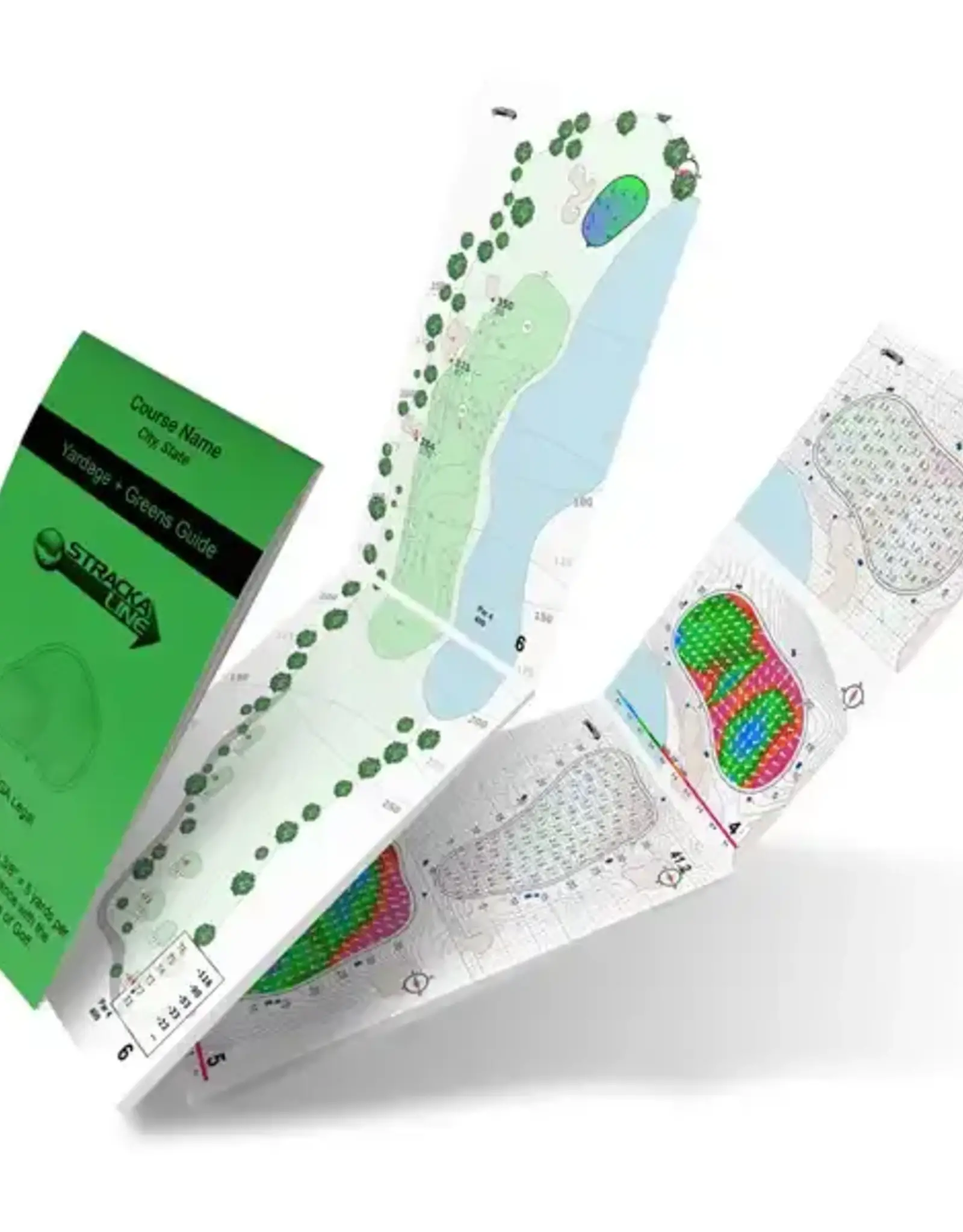 STRACKALINE COURSE YARDAGE BOOK
