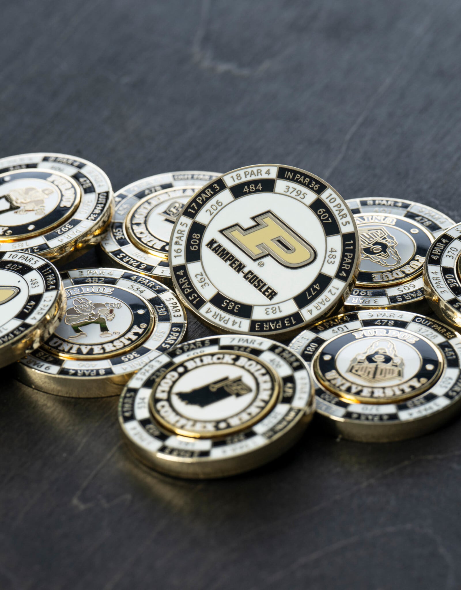 AHEAD COURSE YARDAGE COIN