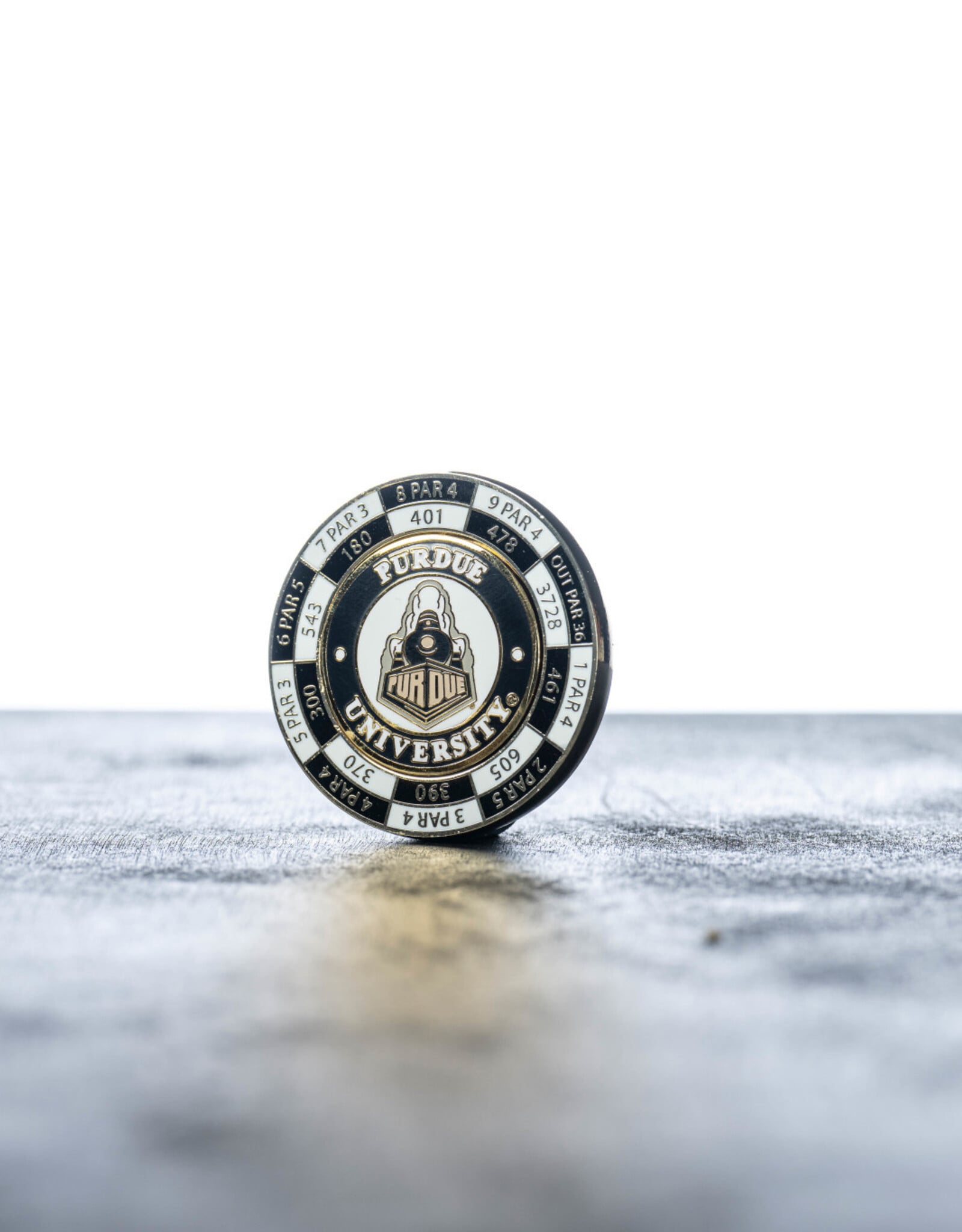 AHEAD COURSE YARDAGE COIN