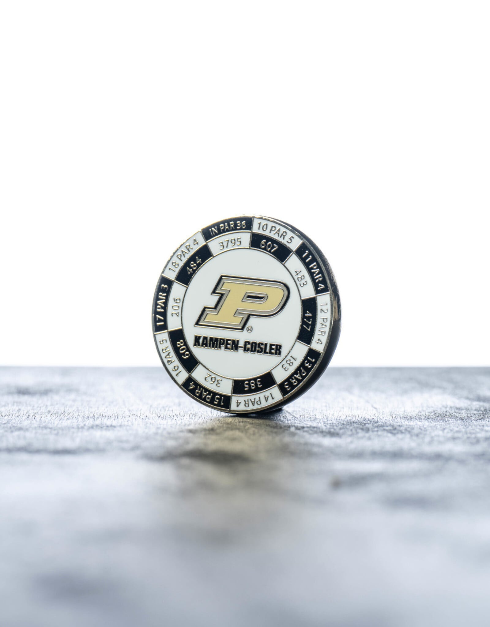 AHEAD COURSE YARDAGE COIN