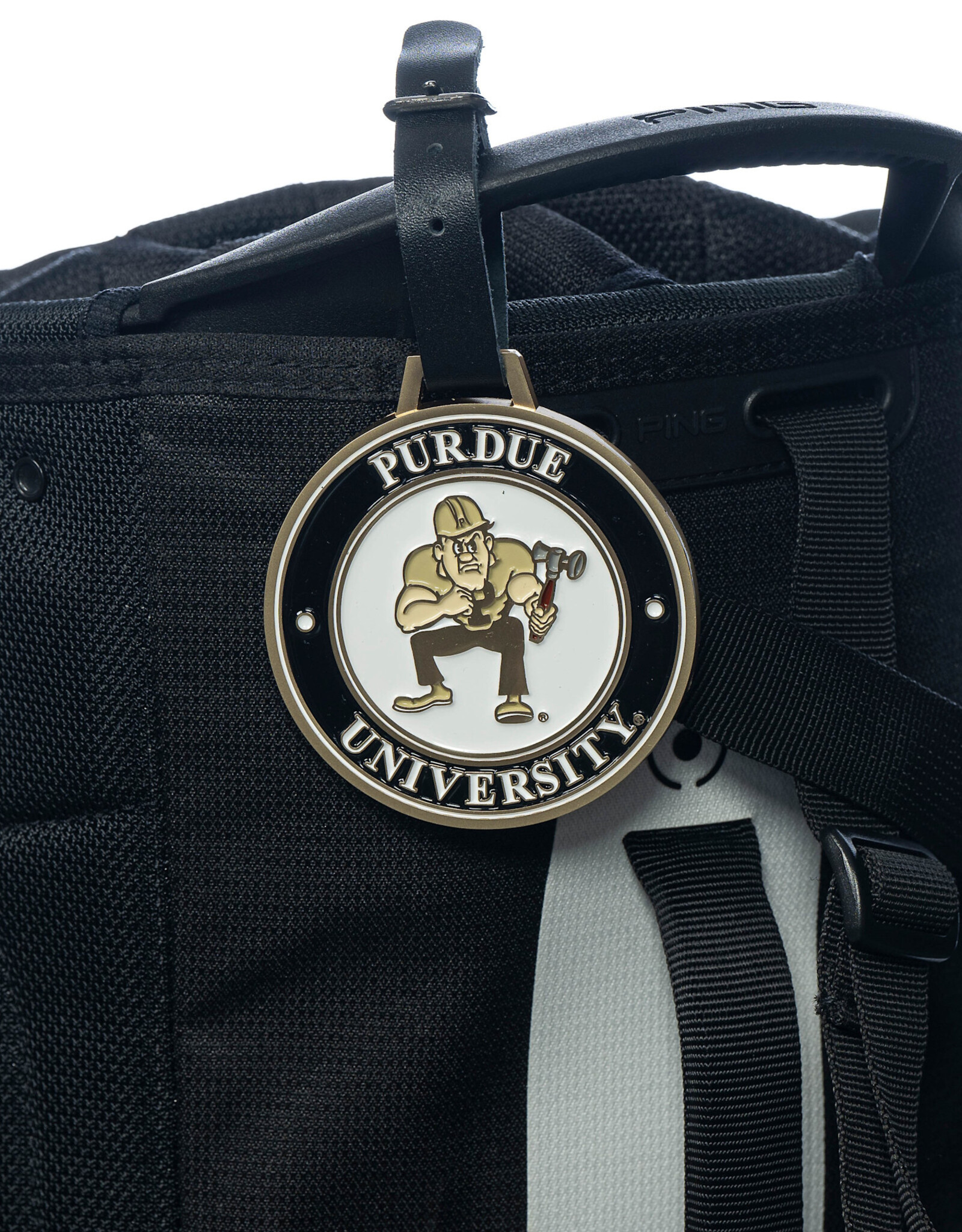 AHEAD METAL BAG TAG